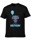 Cute Elephant Happy Birthday T-Shirt