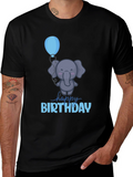 Cute Elephant Happy Birthday T-Shirt
