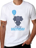 Cute Elephant Happy Birthday T-Shirt