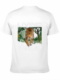 Living Wild Jaguar Graphic Tee - Black
