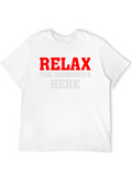 Relax The Drummers Here Graphic T-Shirt