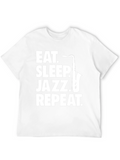 Eat Sleep Jazz Repeat T-Shirt