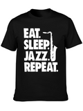Eat Sleep Jazz Repeat T-Shirt