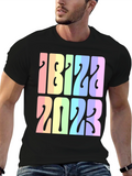 Ibiza 2023 Retro Rainbow T-Shirt