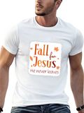 Fall for Jesus T-Shirt - Christian Autumn Tee