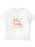 Fall for Jesus T-Shirt - Christian Autumn Tee