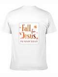 Fall for Jesus T-Shirt - Christian Autumn Tee