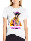 Gangsta Kangaroo T-Shirt - Hip Hop Style