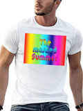 The Masked Summer Rainbow Graphic Tee