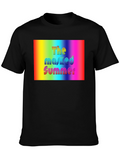The Masked Summer Rainbow Graphic Tee