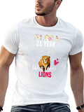 21 Year Old Girl Lion Lover T-Shirt