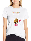 21 Year Old Girl Lion Lover T-Shirt
