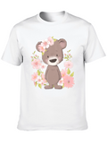 Floral Bear Graphic Tee