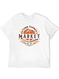 Autumn Farmers Market Graphic T-Shirt