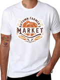 Autumn Farmers Market Graphic T-Shirt