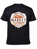 Autumn Farmers Market Graphic T-Shirt