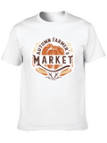 Autumn Farmers Market Graphic T-Shirt