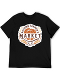 Autumn Farmers Market Graphic T-Shirt
