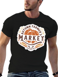 Autumn Farmers Market Graphic T-Shirt