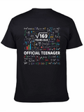 Official Teenager Math Formula Graphic T-Shirt