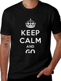 Keep Calm and Go Black T-Shirt