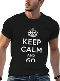 Keep Calm and Go Black T-Shirt