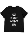 Keep Calm and Go Black T-Shirt