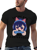 Gamer Girl Anime Style T-Shirt