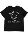Kiss Me Im Vaccinated St. Patricks Day T-Shirt
