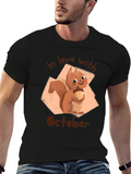 October Squirrel Graphic Tee