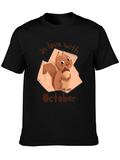 October Squirrel Graphic Tee