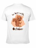 October Squirrel Graphic Tee