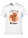 October Squirrel Graphic Tee