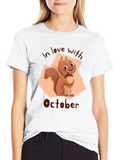 October Squirrel Graphic Tee