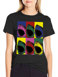 Pop Art Shark T-Shirt