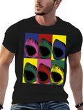 Pop Art Shark T-Shirt