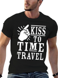 KISS TO TIME TRAVEL Graphic T-Shirt