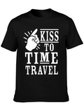 KISS TO TIME TRAVEL Graphic T-Shirt