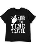 KISS TO TIME TRAVEL Graphic T-Shirt