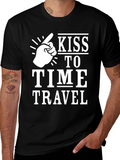 KISS TO TIME TRAVEL Graphic T-Shirt