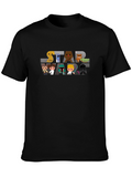 Star Wars Cartoon Character Graphic Tee