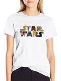 Star Wars Cartoon Character Graphic Tee