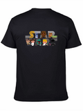 Star Wars Cartoon Character Graphic Tee