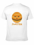 Cute Jupiter Planet Graphic Tee - Astronomy T-Shirt