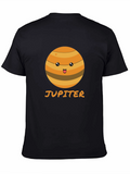 Cute Jupiter Planet Graphic Tee - Astronomy T-Shirt