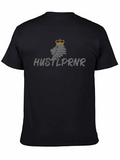 HUSTLPRNR Lion Crown Graphic Tee