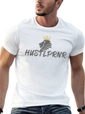 HUSTLPRNR Lion Crown Graphic Tee