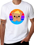 Cool Cartoon Bear T-Shirt