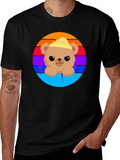 Cool Cartoon Bear T-Shirt