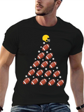 Football Christmas Tree T-Shirt